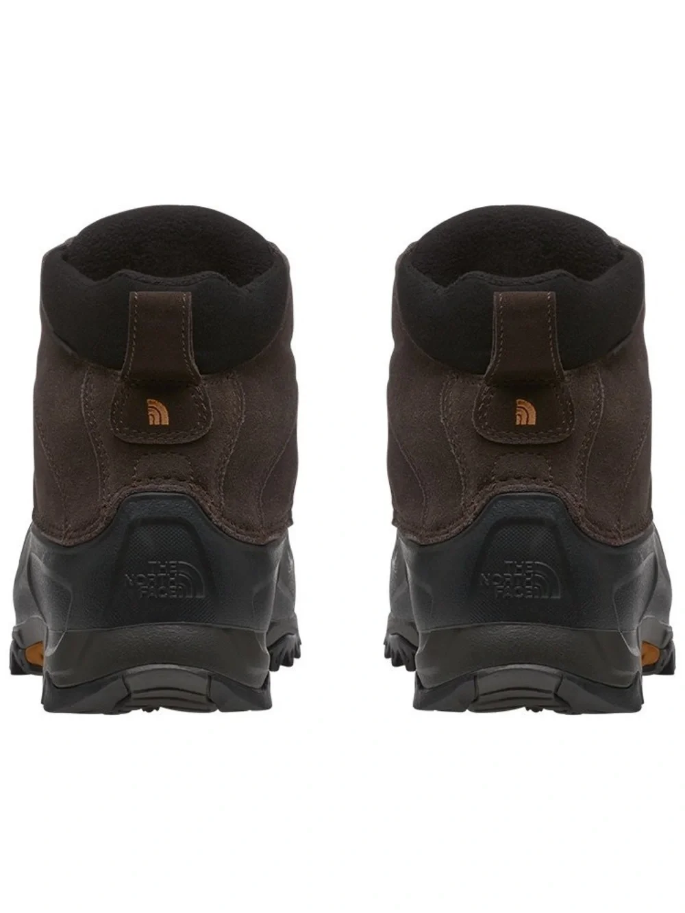 The North Face Men's Snowfuse  Brown and Black Waterproof Boot
